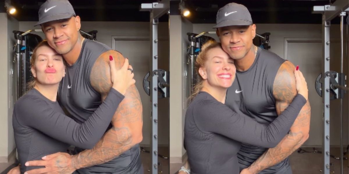 Lore Improta e Léo Santana curtem treino em casal e exibem barriguinha em Nova Iorque