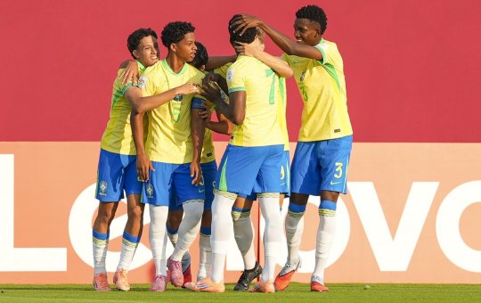 Com gol de joia do Bahia, Brasil vence mais uma no mundial sub-17