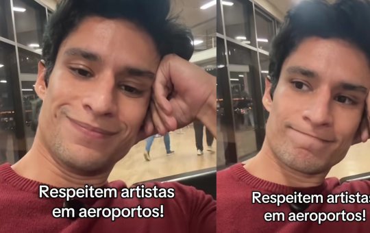 Ator critica assédio de fãs após ser reconhecido em aeroporto: “Estou em uma posição de descanso”