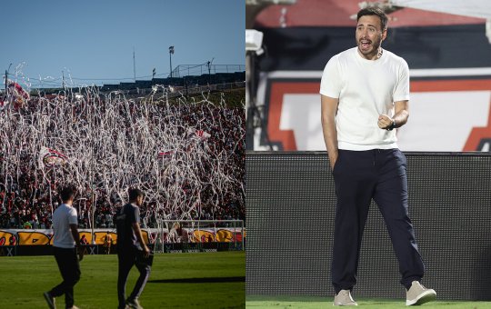 "Foi um ambiente muito bonito para jogar futebol" diz Ancelotti sobre o Barradão