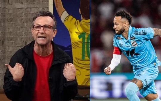 Craque Neto afirma que o Santos vai cair para a Série B por culpa de Neymar