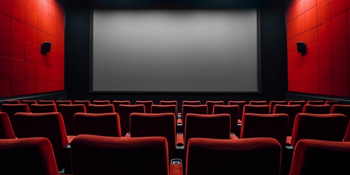 Imagem ilustrativa de uma sala de cinema