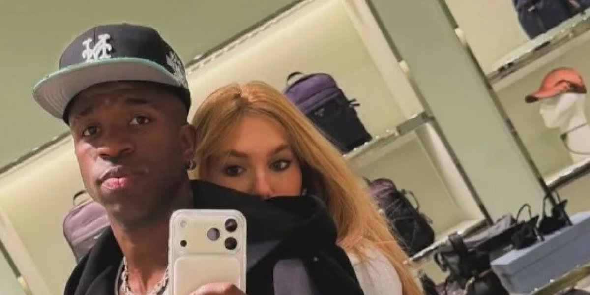 Vini Jr apaga foto romântica com Virginia após repercussão negativa em vídeo com personal