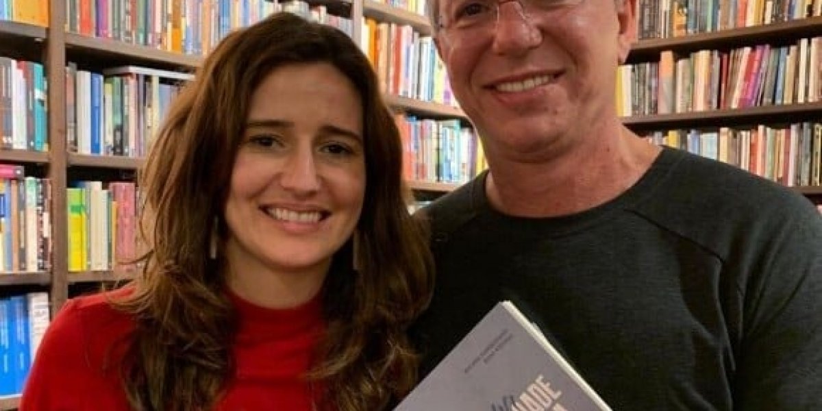 Marianna Tamborindeguy ao lado de Boninho, seu pai