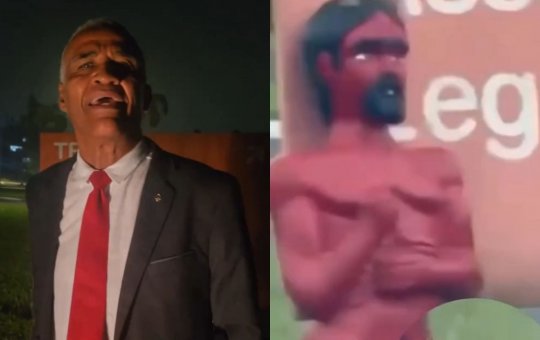 Pastor Isidório critica escultura com genitália exposta no CAB: “Uma esculhambação”