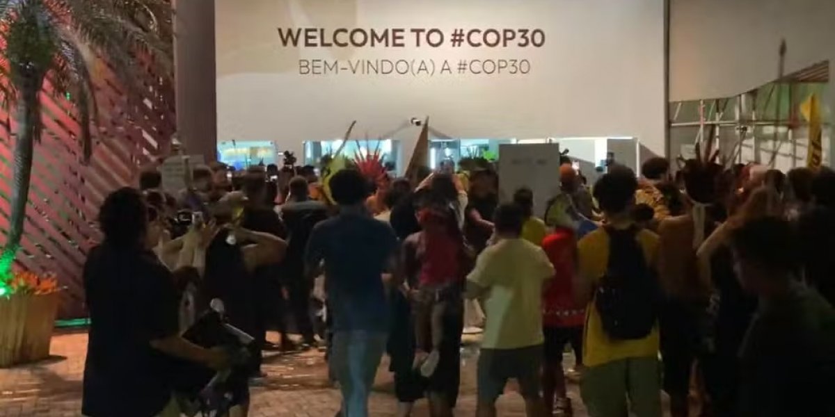 Protesto na COP30 termina com seguranças feridos e interdição na área de negociações