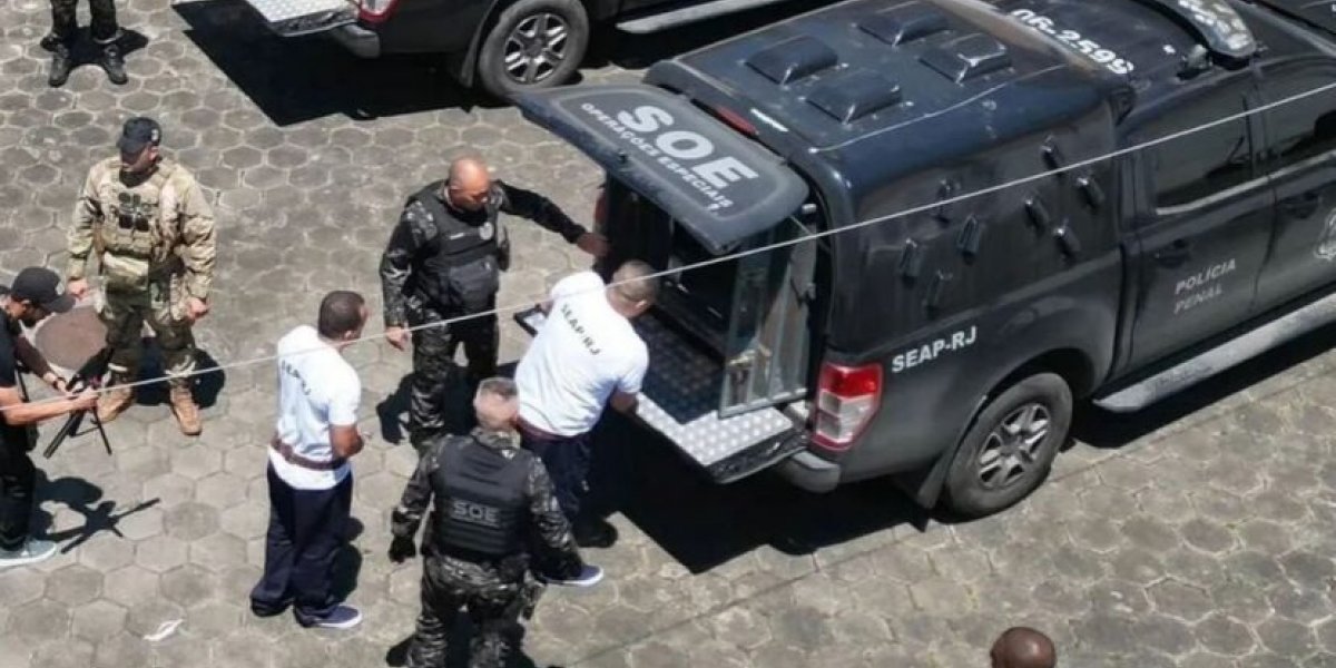 Chefes do Comando Vermelho são transferidos para presídio de Fernandinho Beira-Mar