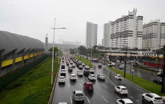 Nova Brasília é o bairro de Salvador que mais choveu nas últimas 24 horas, com mais de 157 mm