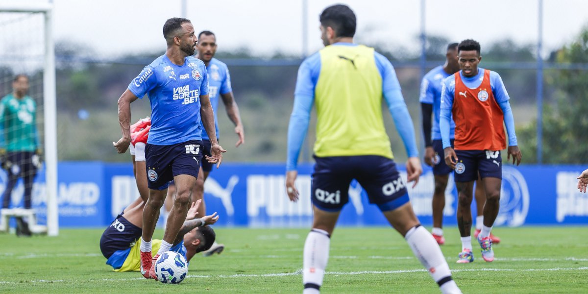 Bahia inicia preparação para encarar o Fortaleza com retorno de peça do ataque