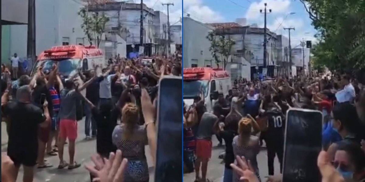 Incêndio em hospital em Fortaleza