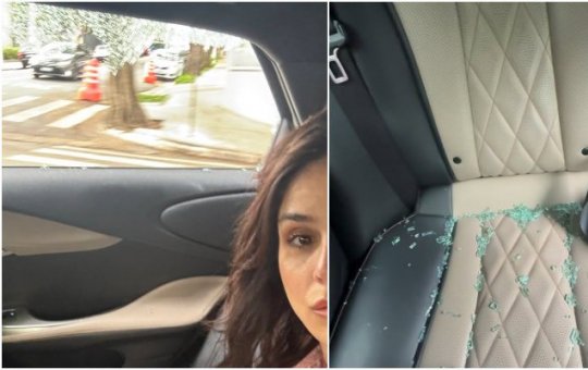 Namorada de Fábio Porchat fica ferida após tentativa de assalto: "Quebraram o vídeo na minha cara"