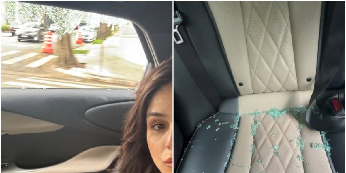 Namorada de Fábio Porchat fica ferida após tentativa de assalto: "Quebraram o vídeo na minha cara"