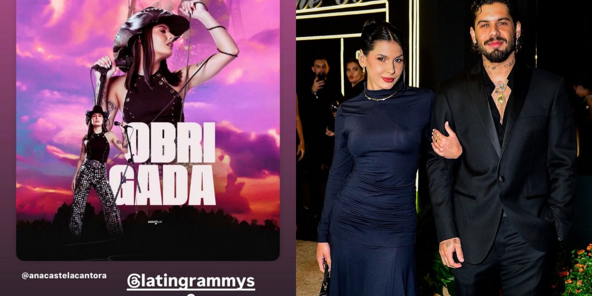 Zé Felipe, em stories do Instagram e junto a sua namorada, Ana Castela