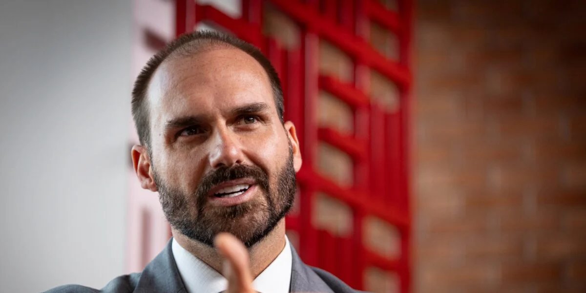 Eduardo Bolsonaro, filho do ex-presidente Jair Bolsonaro
