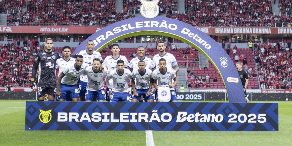 Bahia supera gigante europeus e figura entre os 70 melhores times do mundo, aponta pesquisa
