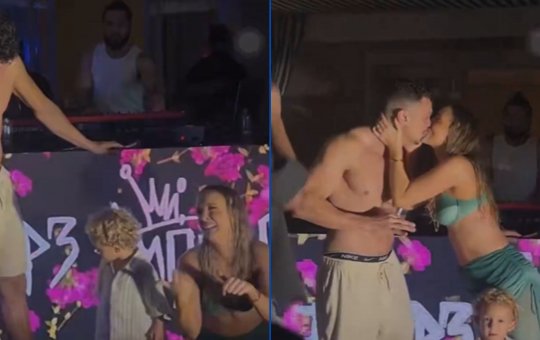 Voltaram? Julio Cocielo e Tata se beijam em festa e dão indícios de reconciliação 