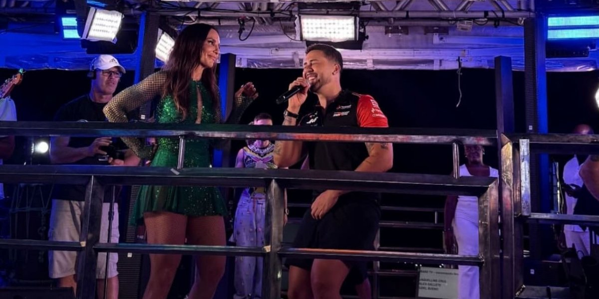 Carlinhos Maia subiu no trio comandado por Ivete Sangalo