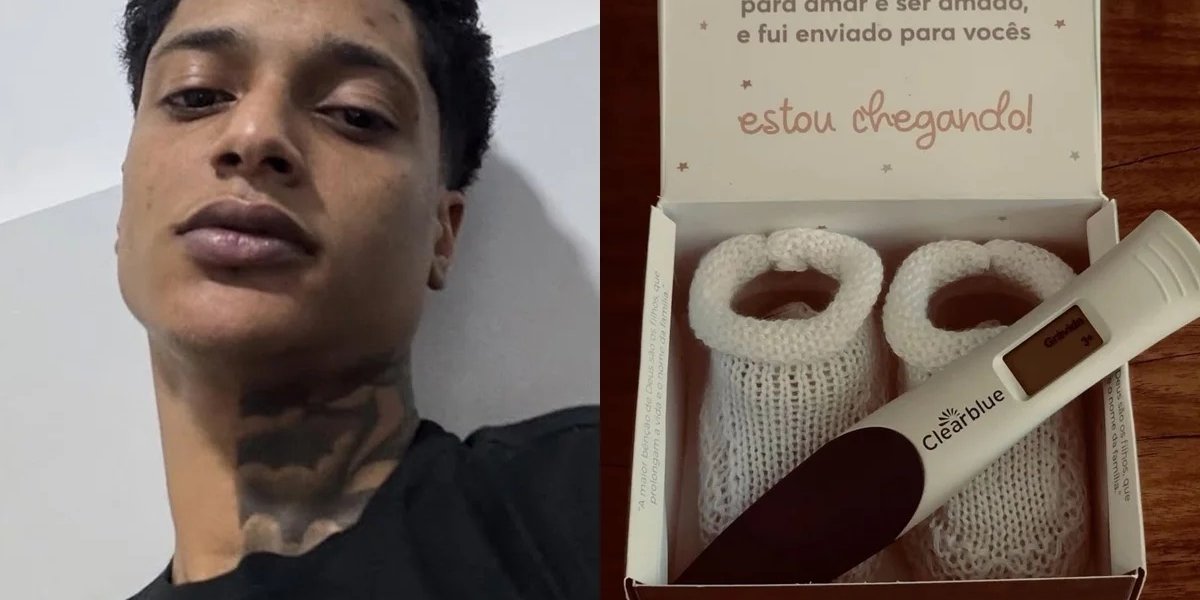 Oruam causa alvoroço nas redes ao divulgar imagem de teste de gravidez positivo