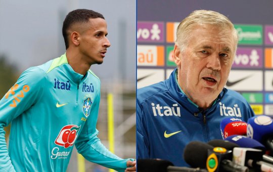 Ancelotti não poupa elogios a Luciano Juba e confessa que atleta tem chances de ir à Copa do Mundo