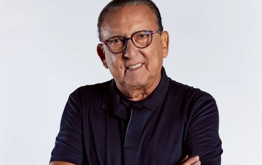 Galvão Bueno é internado em hospital de São Paulo após diagnóstico de pneumonia