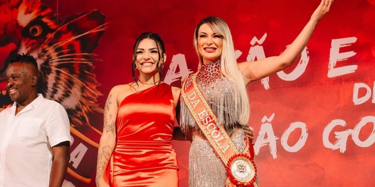 Andressa Urach apresentada como musa