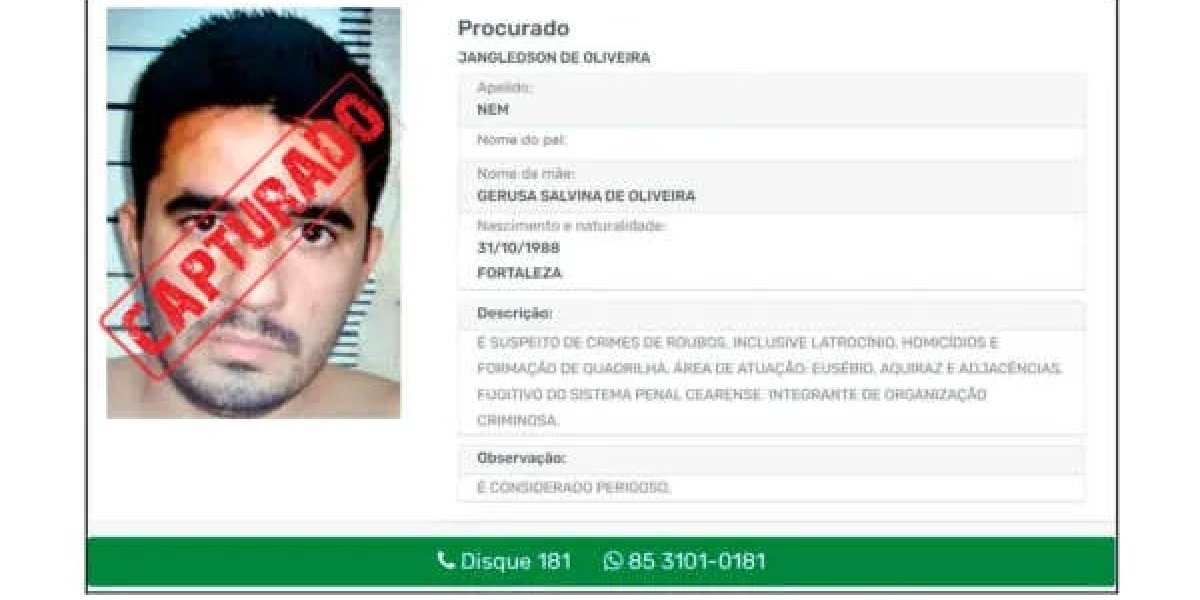 Jangledson de Oliveira, o “Nem da Gerusa”