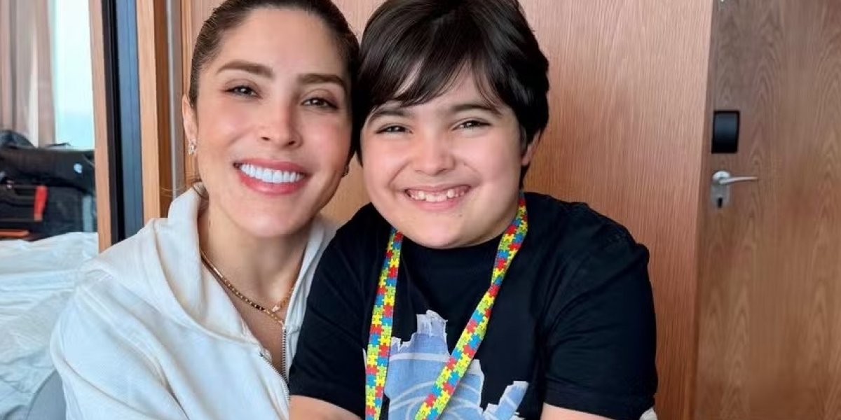 Manu Bahtidão compartilha diagnóstico de autismo de filho e emociona internet