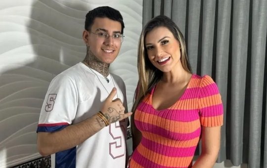 Andressa Urach revela que agrediu o filho por medo de que ele fosse gay: "Fui religiosa"