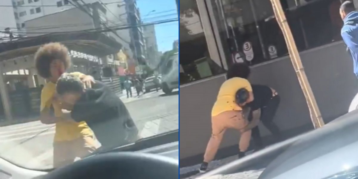 Deputado do PT é visto trocando socos nas ruas de Curitiba