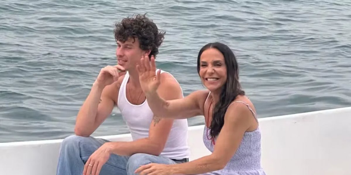 Ivete Sangalo e Shawn Mendes são vistos juntos na Gamboa, em Salvador, e levantam suspeita sobre possível clipe