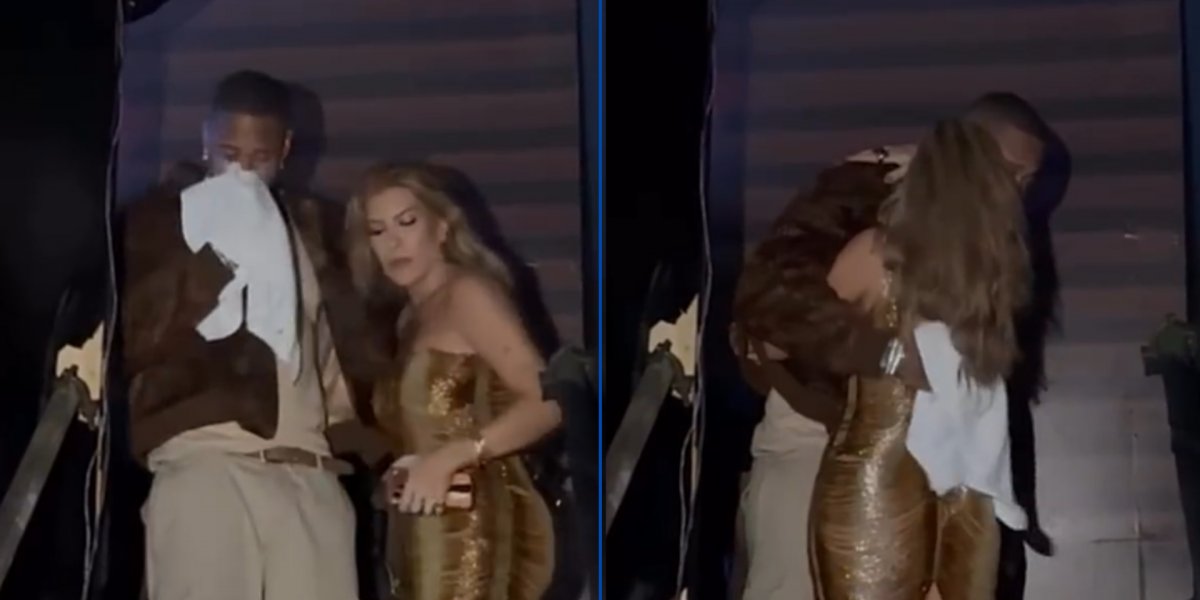 Léo Santana foi consolado pelo sua esposa, Lore Improta