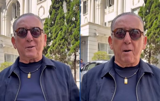 Após seis dias internado, Galvão Bueno recebe alta de hospital