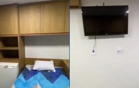 Cela onde Bolsonaro cumprirá a prisão preventiva tem ar-condicionado, televisão e frigobar