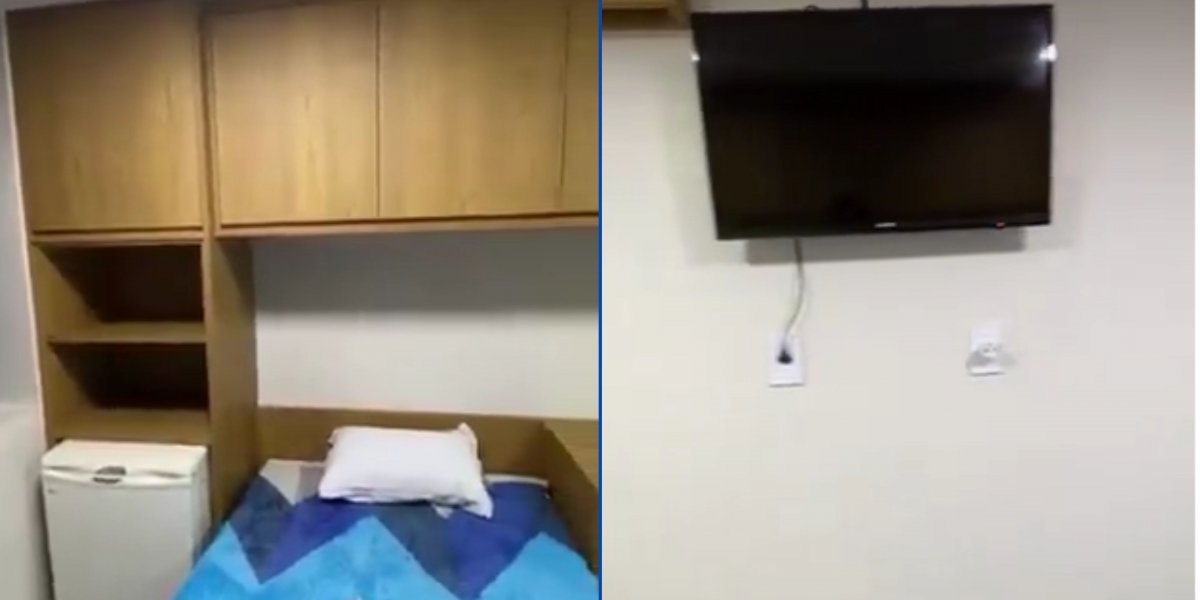 Cela onde Bolsonaro cumprirá a prisão preventiva tem ar-condicionado, televisão e frigobar