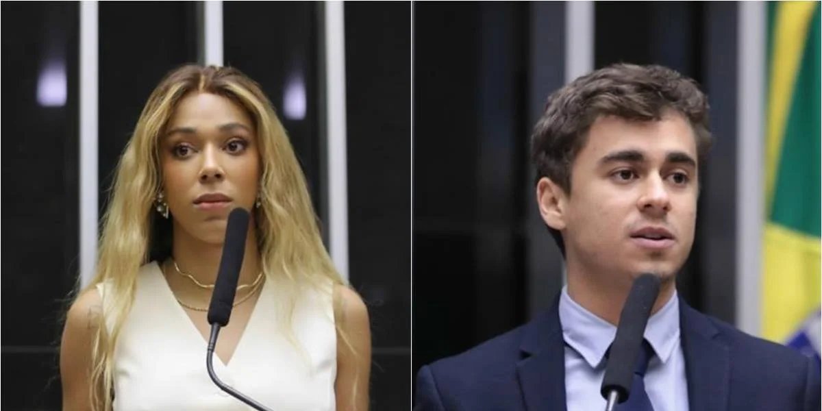 Após visita a Bolsonaro, Nikolas Ferreira é alvo de ação de Erika Hilton no STF