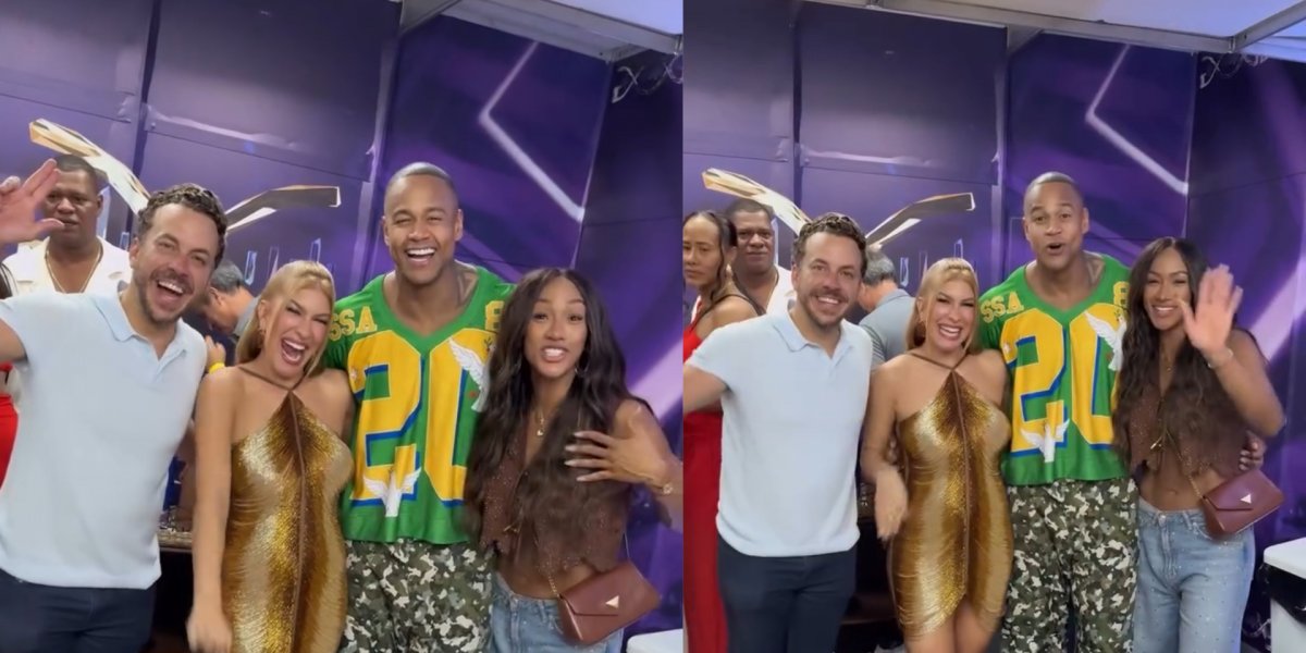 Léo Santana e Lore Improta revelam padrinhos do segundo filho e apresentam a surpresa aos escolhidos