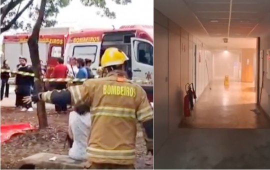 Incêndio atinge Ministério da Igualdade Racial em Brasília e deixa feridos após explosão