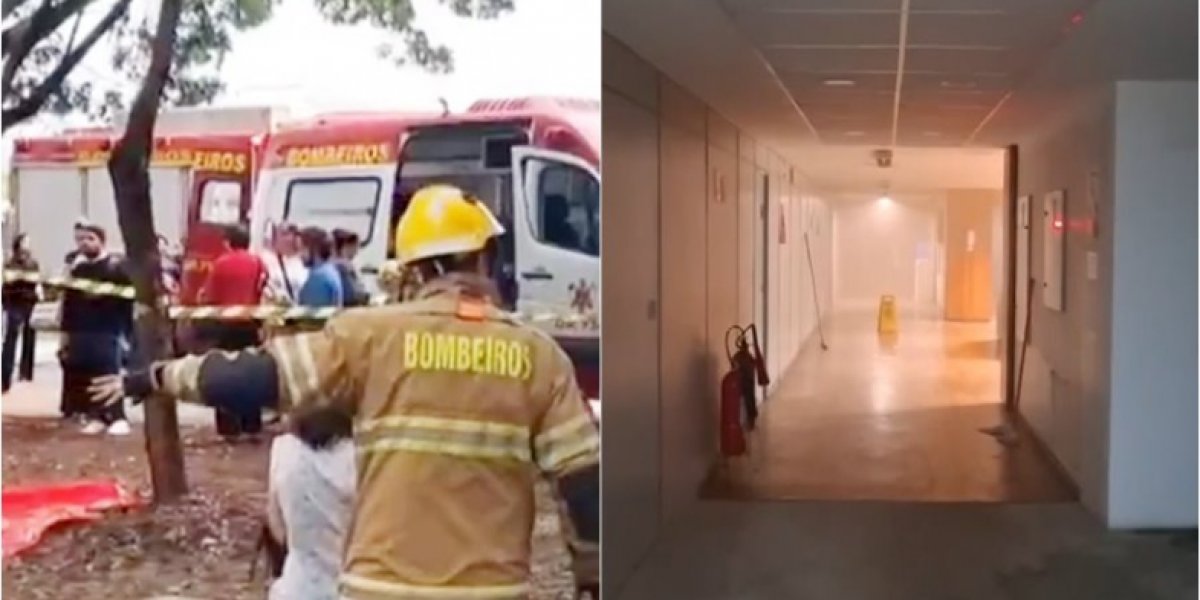 Incêndio atinge Ministério da Igualdade Racial em Brasília e deixa feridos após explosão