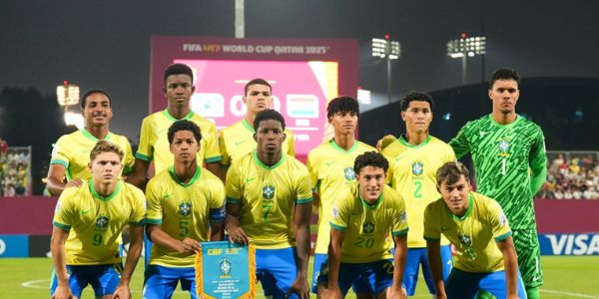 Vale o terceiro lugar! Brasil sub-17 enfrenta a Itália nesta quinta-feira (27) 