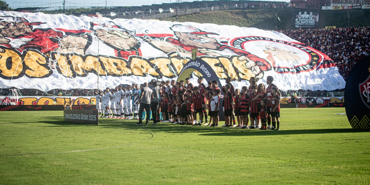 Vitória consegue aval da CBF e torcida poderá usar o setor visitante em duelo diante do Mirassol