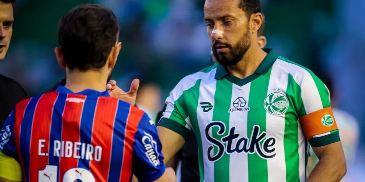 Com uma reta final emocionante, Bahia fica no empate com o Juventude e vê distância para o G-4 aumentar