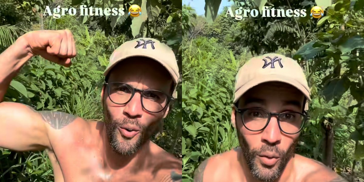 Após separação com Ivete Sangalo, Daniel Cady aparece sem camisa nas redes sociais