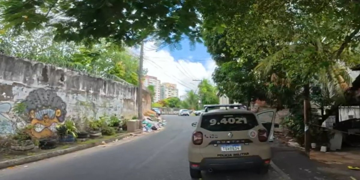 Jovem de 18 anos é morto a tiros na entrada do bairro Santa Cruz, em Salvador