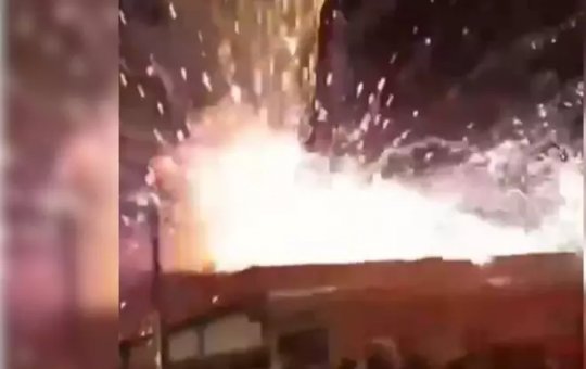 Queima de fogos em show de Natal no Rio Grande do Sul acaba em pânico e atinge público