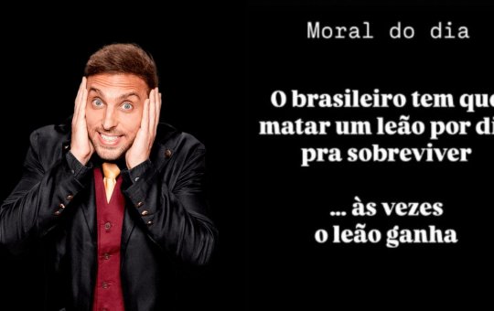Léo Lins causa revolta ao debochar da morte de homem atacado por leoa