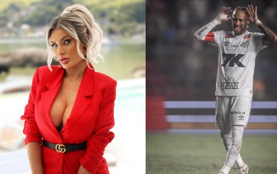 Andressa Urach revela tamanho do pênis de Neymar e outros famosos: 'Médio'