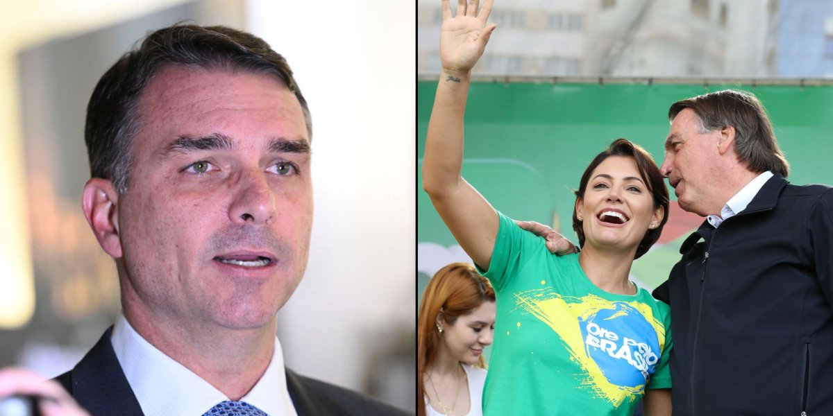 Flávio Bolsonaro afirma ter pedido perdão a Michele Bolsonaro após conversa com o pai