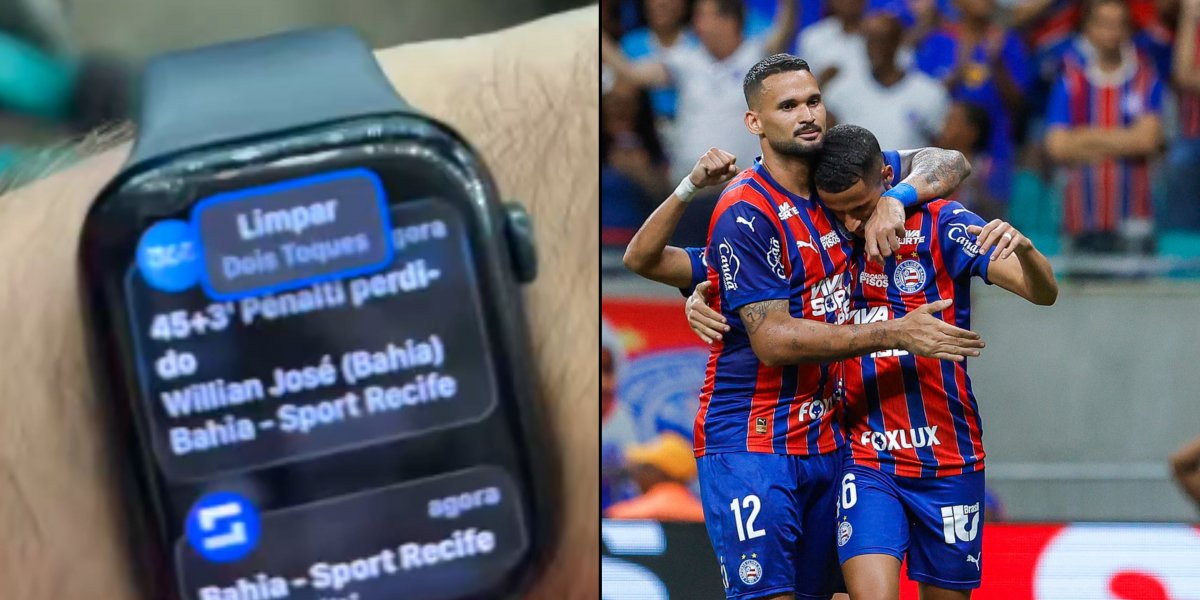 Aplicativo assusta torcedores ao notificar pênalti perdido antes da cobrança acontecer