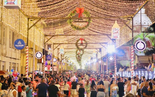 Centro Histórico de Salvador terá Natal com segurança reforçada, uso de reconhecimento facial, revistas e monitoramento integrado