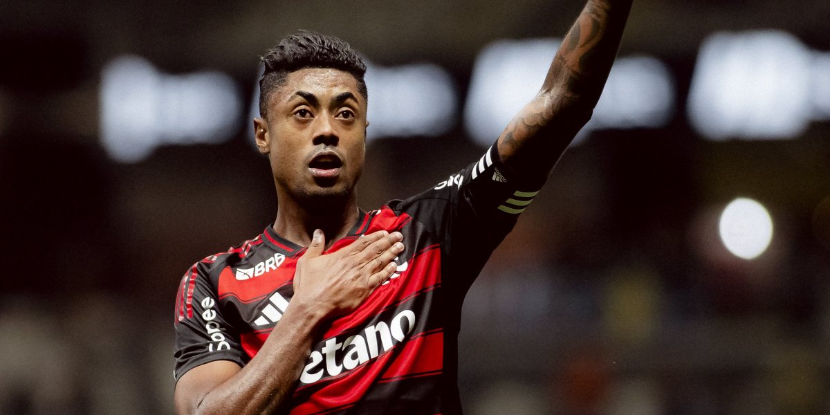 Bruno Henrique, jogador do Flamengo